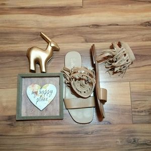 Splendid Taryn Fringe Moccasin Sandals Sz 7